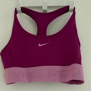 Nike Pro Swoosh Girls’ Sports Bra Size Large/Women’s XS